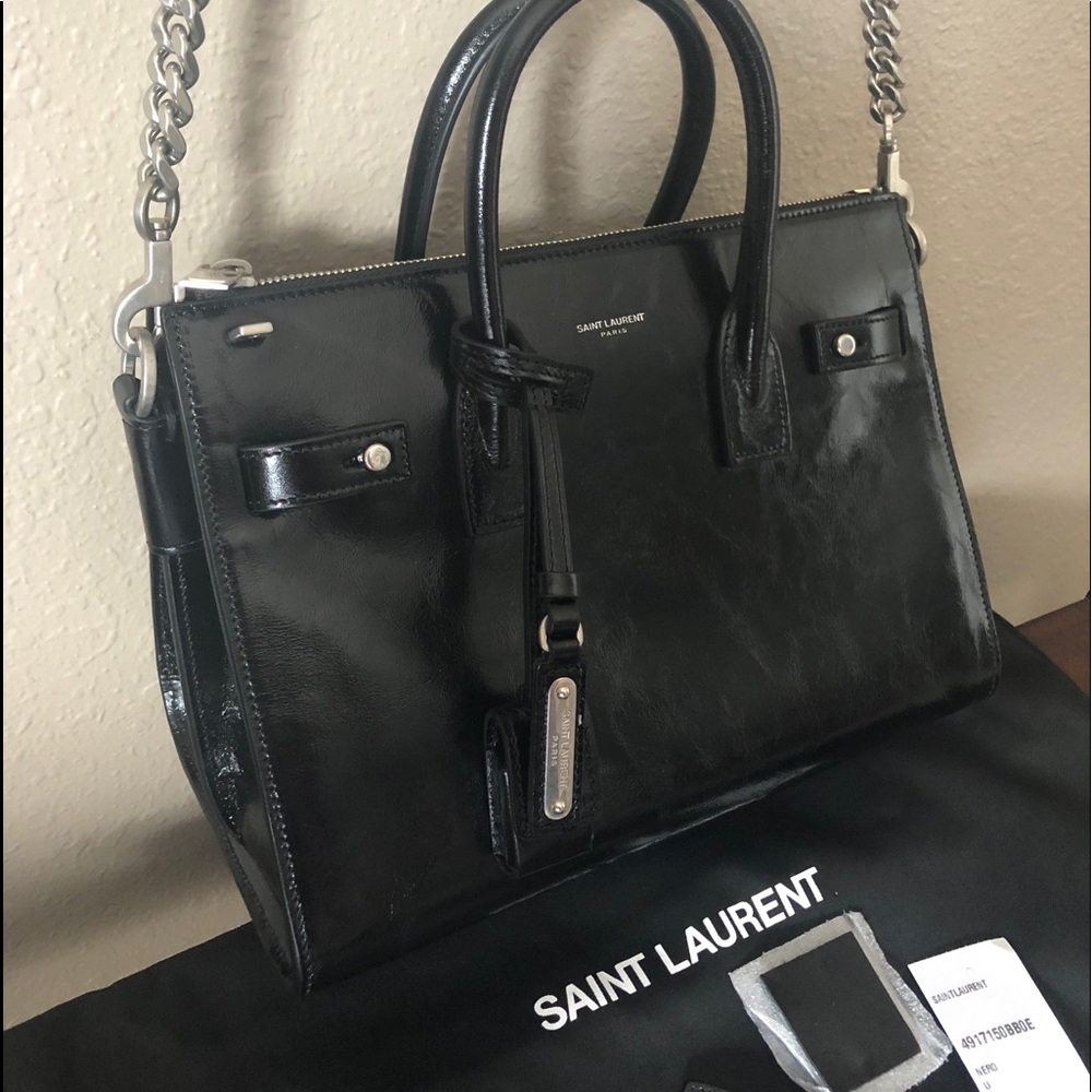 ❌HOLD❌NWT-Classic Saint Laurent Sac de Jour Tote - Picture 7 of 8